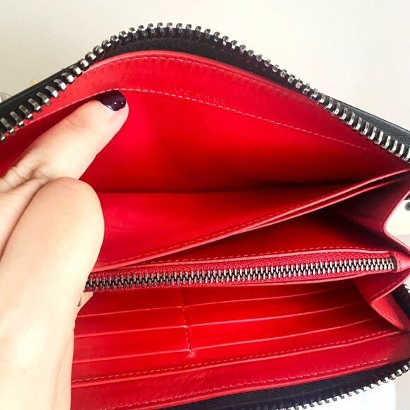 Christian Louboutin Panettone Multishade Metallic Zippy Long Wallet w/ Dust Bag - Picture 10 of 15